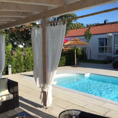 Exklusiver Doppelbungalow mit Pool & Lounge und luxuriöser Ausstattung - provisionsfrei