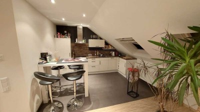 3 Zimmer Dachgeschosswohnung in Wesel mit Einbauküche