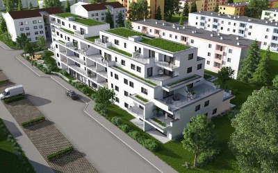 1-Monat-Mietfrei!! Top-moderne 3-Zimmer-Neubauwohnung mit Einbauküche in Waldkraiburg