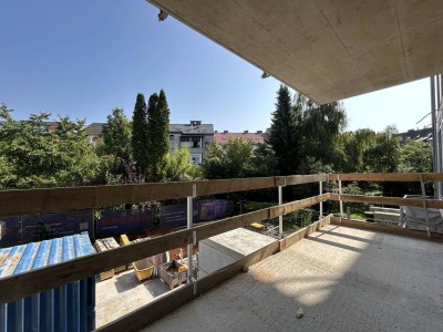 Ruhige Terrassenwohnung mit Blick in grünen Innenhof - Top 3 | Neubauprojekt "HAGEN8" | jetzt Rohbau besichtigen