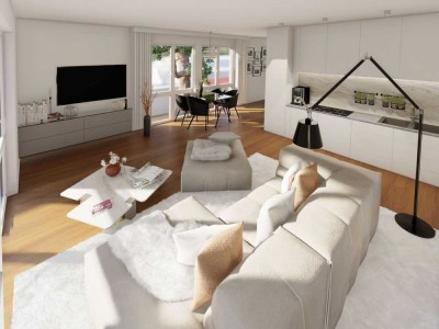 3-Zimmer-Maisonette mit Balkon - hell+modern