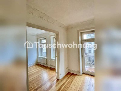 Tauschwohnung: Traumhafte 4 Zimmer Altbau mit Balkon