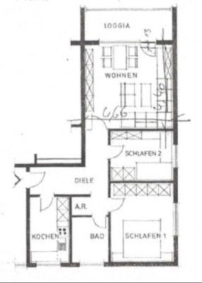 Helle 3-Zimmer Wohnung mit Wintergarten im 5. OG in Rodenbach