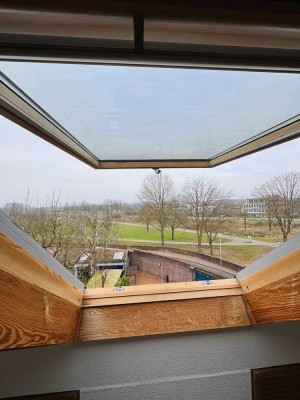 Appartment mit Loggia und Einbauküche im Zentrum