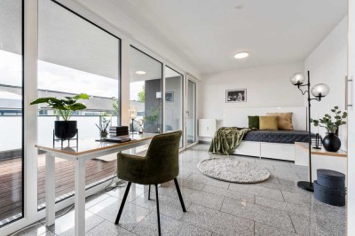 Helles Zimmer mit Balkon in 2er WG ab dem 01.06.25