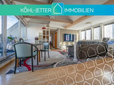 Sonnige 3,5 Zi.-Whg. mit Dachterrasse und Garage in zentraler Lage von Balingen!