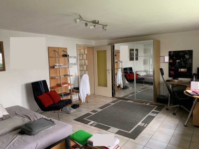 1,5-Zimmer-Wohnung mit Küche und separatem Raum für Waschmaschine in Dossenheim