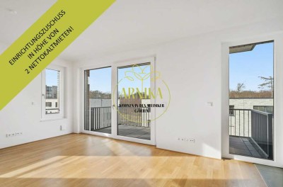 2 mietfreie Monate! Wohnen in den Steimker Gärten: 3-Zimmer-Wohnung mit EBK und Loggia