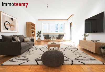 Solide Wohnqualität - 4-Zimmer-Wohnung mit Blick ins Grüne