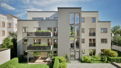 Exklusive Neubauwohnung mit schönem großem Balkon in begehrter Lage!