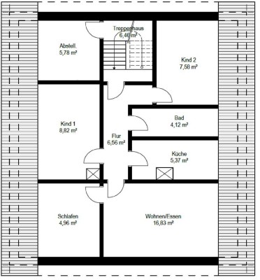 Freundliche und sanierte 4-Zimmer-DG-Wohnung in Neustadt am Rübenberge