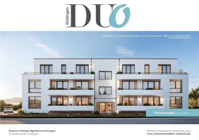 **** DUO Saarbrücken-Güdingen **** Moderne Neubau-Eigentumswohungen in ruhiger Lage