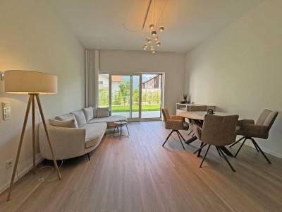 Urban Living im Grünen – stilvolle Erdgeschosswohnung mit Terrasse C5