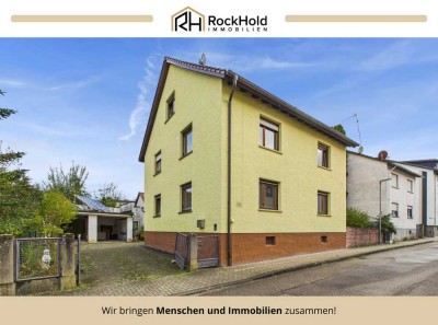 Gemütliches Ein-bis Zweifamilienhaus mit Schuppen und Garage!