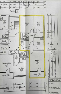 Helle 3-Zimmer-Wohnung mit Balkon im 1. OG in Offenburg
