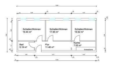 WG Zimmer in zentraler Lage - WG Neugründung - Erstbezug nach Sanierung