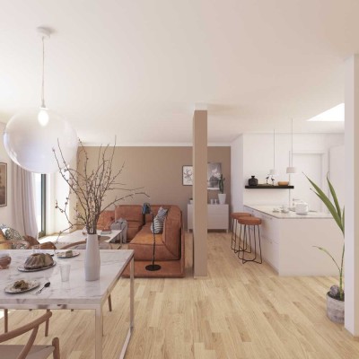 *Neubau - Erstbezug mit Penthouse-Flair* - 2 Süd-Dachterrassen & 2 Tageslichtbäder