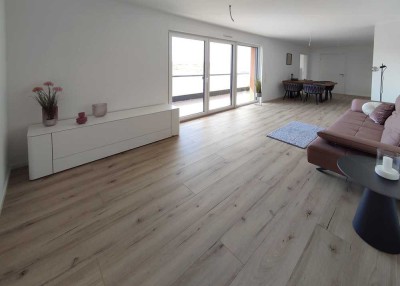 3,5 Zimmer Penthouse mit gigantischer Dachterrasse und unverbauten Blick in die Ferne