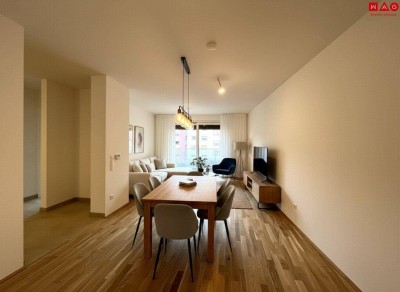 Mietwohnungen inkl. energiesparendem Klimasystem mit Wärmepumpenanlage, Deckenkühlung, Erdspeicher und Solaranlage am sicheren u. nachgefragten Bindermichl