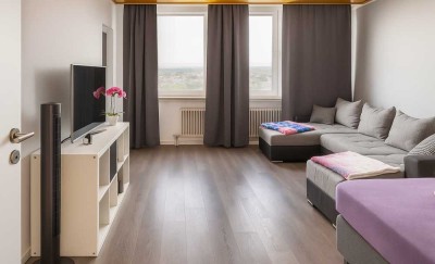 Modernisierte 3,5 Zimmer Eigentumswohnung mit Balkon und Fahrstuhlzugang