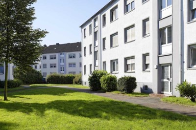 Noch bin ich bewohnt, aber schau mich schon an - kleine 3-Zimmerwohnung in DU-Friemersheim