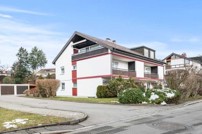 Grosszügige 1-Zimmer DG-Wohnung mit Bergblick in Toplage