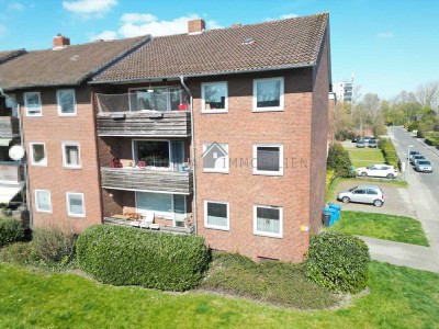 Emden-Herrentor: Modernisierte 4-Zimmer-Wohnung mit Balkon & Stellplatz für Eigennutzer/Vermietung