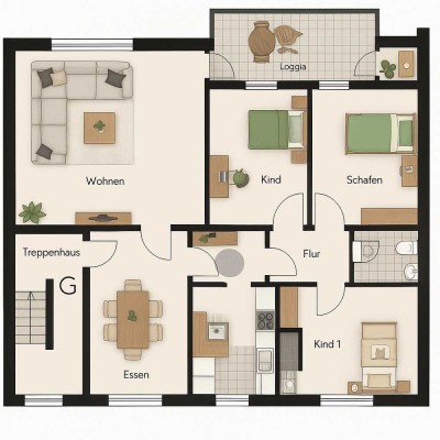 Vermietete Wohnung mit viel Potential - Energieeffizienz A - Top saniertes Haus - Provisionsfrei