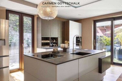 Design trifft Funktion: Architektenvilla mit separater Einliegerwohnung mitten in Feldafing