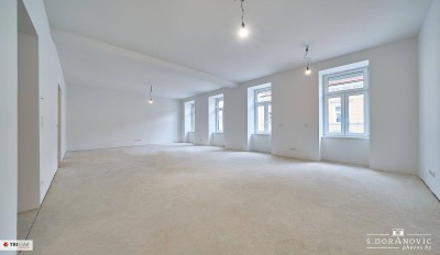 NEU! ++ ca. 146 m² + BALKON ++ 5 ZIMMER ++ TOP-SANIERTE ALTBAUWOHNUNG IN 1180 WIEN ++ NÄHE AKH &amp; U6 ++ EIGENTUM ++ ERSTBEZUG NACH SANIERUNG ++