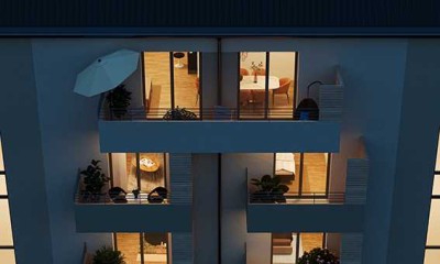Ein Ort, an dem Familie wächst. - - - - - - - - - - - - - - - 4-Zi.-Wohnung + Home-Office und Balkon