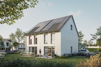 Neubau: Doppelhaushälfte in begehrter Lage von Sinzheim!