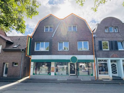 modernisierte 158 m² Wohnung
mit 2 Dachterrassen und Ladenlokal
in zentraler Lage von Neuenkirchen