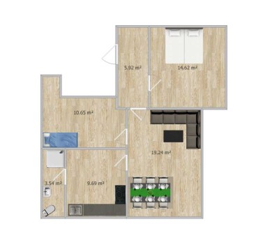 Attraktive 3-Zimmer-Erdgeschosswohnung in Hanerau-Hademarschen
