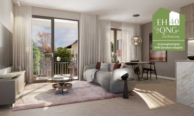 Wohntraum im begehrten Stuttgarter Westen: Neubau-Wohnung zum Kauf mit 3 Zimmer und Balkon