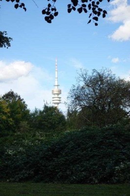 1-Zimmer-Wohnung  am Olympiapark, ruhig mit Balkon,KFZ-Stellplatz