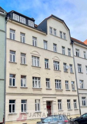 LEIPZIG-NEUSCHÖNEFELD * PROVISIONSFREI * 3-ZIMMER WOHNUNG mit BALKON im SANIERTEN ALTBAU * VERMIE...