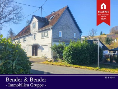 Großzügiges Fachwerkhaus mit viel Potenzial in guter Lage von Freudenberg - Ideal für Handwerker mit