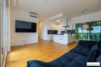 LUXUS über den Dächern Wien´s --- 4 Zimmer Penthouse im 26. Stock im Leopoldtower - SOFORT BEZUGSBEREIT!