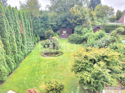 Preis reduziert! Naturnah - Stadtnah mit großem Garten und XXL Garage
