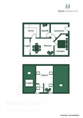 Attraktive Maisonette-Wohnung aus dem Jahr 1996 in zentraler Lage sucht neue Eigentümer!