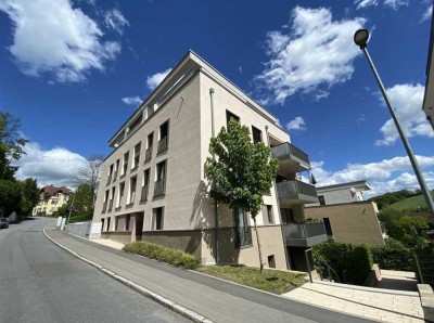 Exklusive 4,5-Zimmer-Penthouse-Wohnung mit lux. Ausstattung, 2 Terrassen und Panoramablick