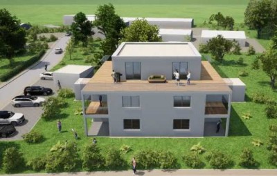 Erstbezug mit Terrasse: Stilvolle 5-Zimmer-Wohnung mit gehobener Innenausstattung in Nidda