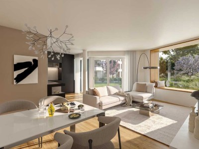 Das Zuhause der freien Entfaltung: 3-Zimmer-Wohnung in parkähnlicher Anlage
