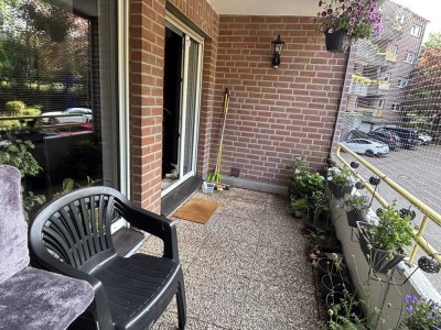 Vermietete Dreizimmerwohnung mit Balkon und Garage in Marl