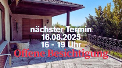 Freier Blick auf die Felder - nahe Frankfurt