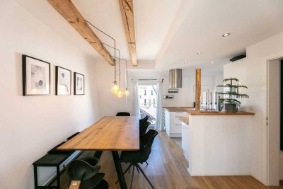 Ulm-Söflingen: 3,5-Zimmer-Maisonette inkl. Balkon, Einbauküche, Schwedenofen und Außenstellplatz