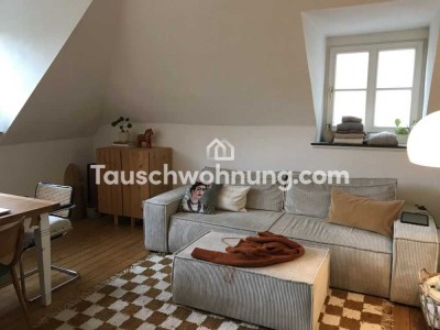 Tauschwohnung: Biete Altbauwohnung im Mauritzviertel suche Whg mit Garten
