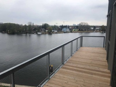 Ohnegleichen: Wasserblick, Fernblick, Inselblick....1. Reihe an der Dahme