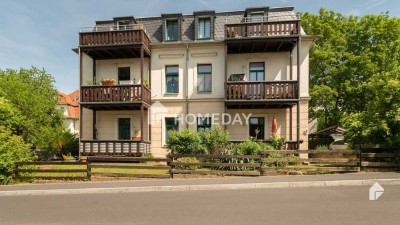 Gepflegte 2-Zimmer-Wohnung mit Balkon und Gemeinschaftsgarten in sehr beliebter Lage